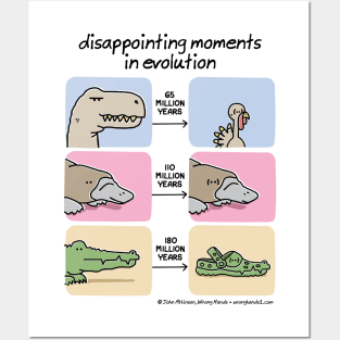 disappointing moments in evolution Posters and Art